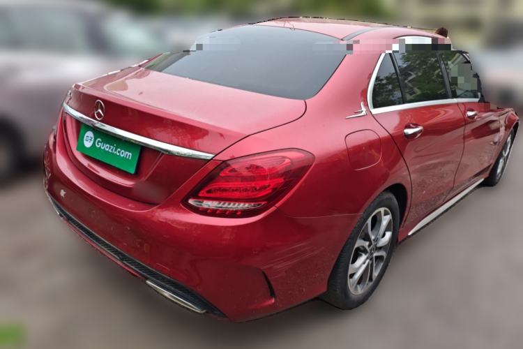 Used Mercedes-Benz C-Class 2018 C 180 L Fashion Edition Sport Version Rear Right 45 Deg