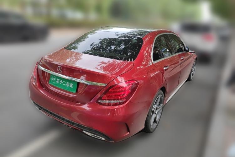 Used Mercedes-Benz C-Class 2018 C 200 L Sport Edition Achievement Special Edition Rear Right 45 Deg