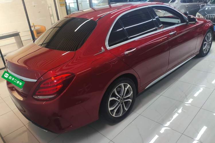 Used Mercedes-Benz C-Class 2018 C 180 L Fashion Edition Sport Version Rear Right 45 Deg