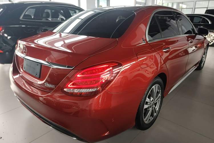 Used Mercedes-Benz C-Class 2018 C 200 L Sport Edition Rear Right 45 Deg