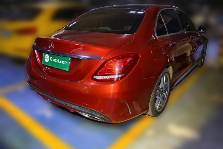Used Mercedes-Benz C-Class 2018 C 200 L Sport Edition Rear Right 45 Deg