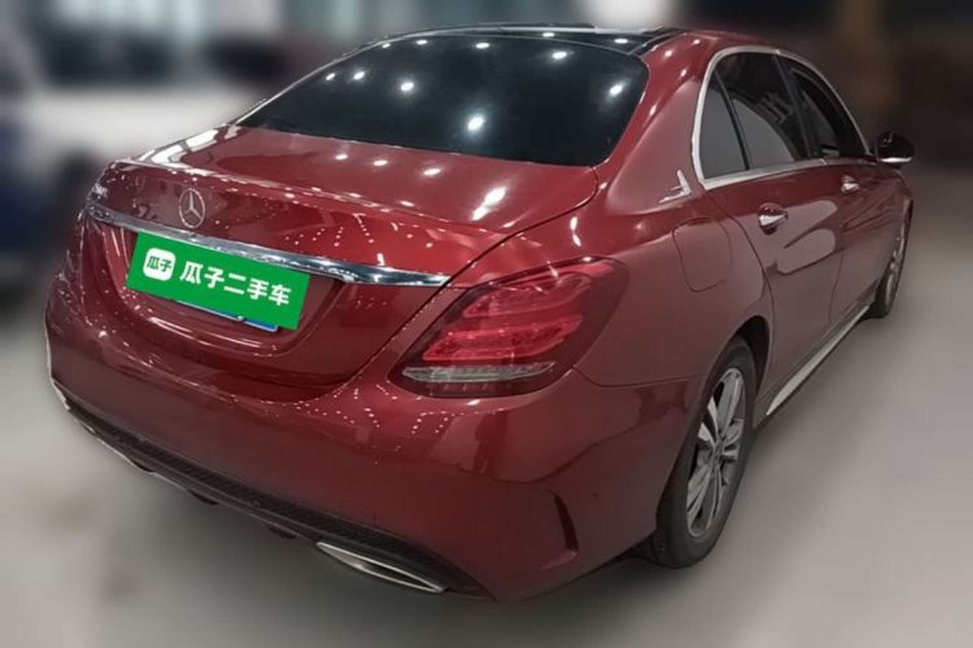 Used Mercedes-Benz C-Class 2018 C 200 L Sport Edition Rear Right 45 Deg