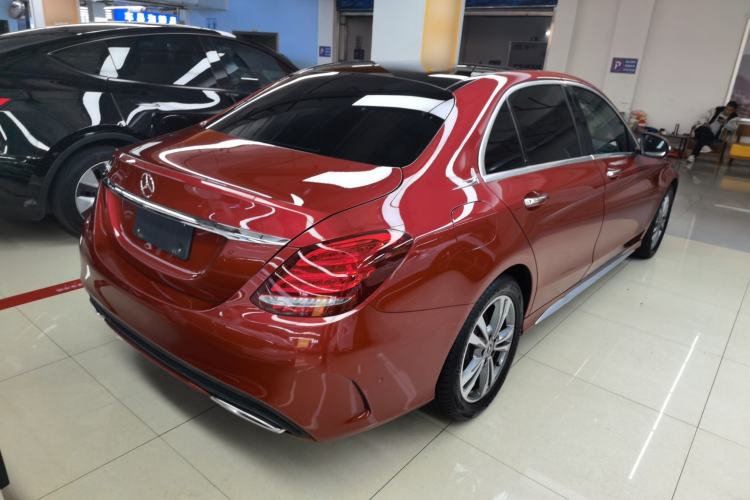 Used Mercedes-Benz C-Class 2018 C 200 L Sport Edition Rear Right 45 Deg