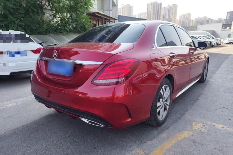 Used Mercedes-Benz C-Class 2018 C 200 L Sport Edition Rear Right 45 Deg