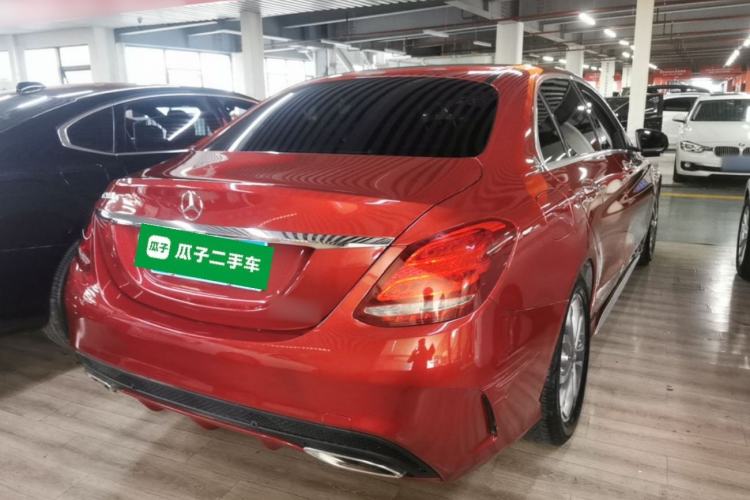 Used Mercedes-Benz C-Class 2018 C 180 L Fashion Edition Sport Version Rear Right 45 Deg