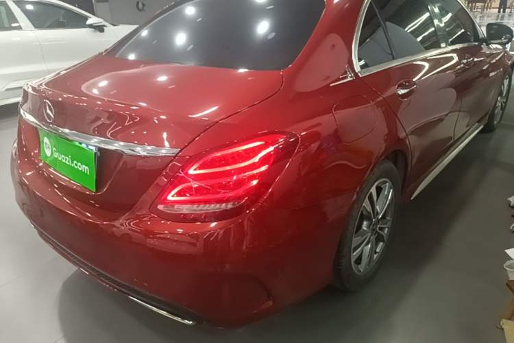 Used Mercedes-Benz C-Class 2018 C 200 L Sport Edition Rear Right 45 Deg