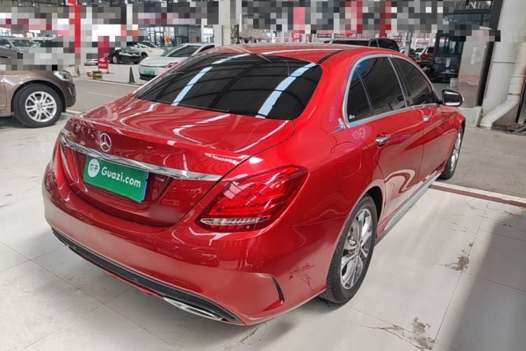 Used Mercedes-Benz C-Class 2018 C 180 L Fashion Edition Sport Version Rear Right 45 Deg