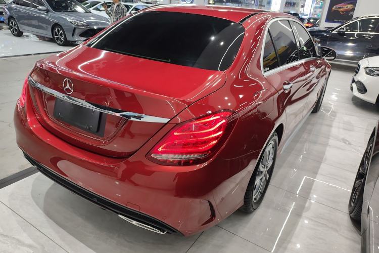 Used Mercedes-Benz C-Class 2018 C 180 L Fashion Edition Sport Version Rear Right 45 Deg