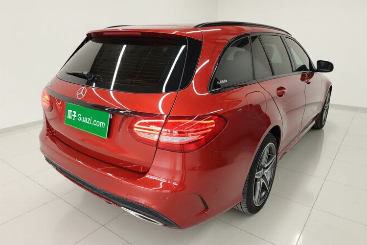 Used Mercedes-Benz C-Class 2018 C 200 Estate Rear Right 45 Deg