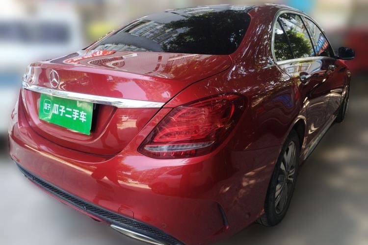 Used Mercedes-Benz C-Class 2018 C 200 L Sport Edition Rear Right 45 Deg