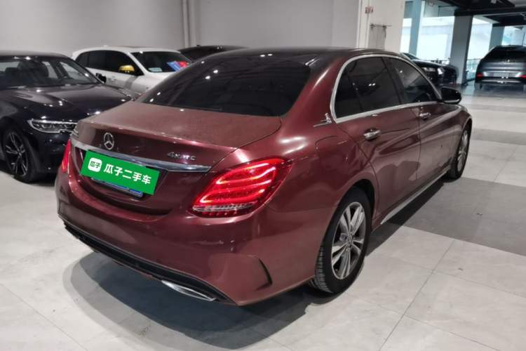 Used Mercedes-Benz C-Class 2018 C 200 L Sport Edition Rear Right 45 Deg