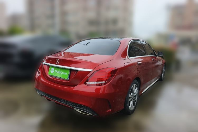 Used Mercedes-Benz C-Class 2018 C 200 L Sport Edition Rear Right 45 Deg