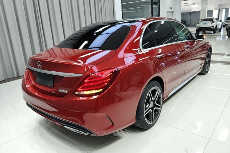Used Mercedes-Benz C-Class 2018 C 200 L Sport Edition Rear Right 45 Deg