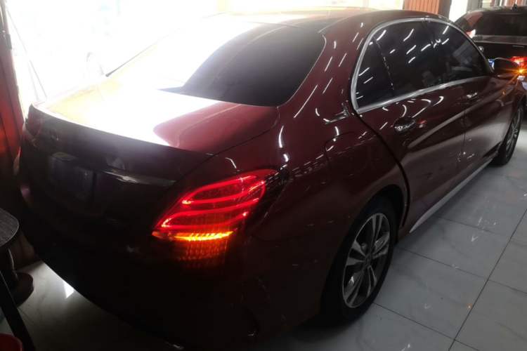 Used Mercedes-Benz C-Class 2018 C 200 L Sport Edition Rear Right 45 Deg