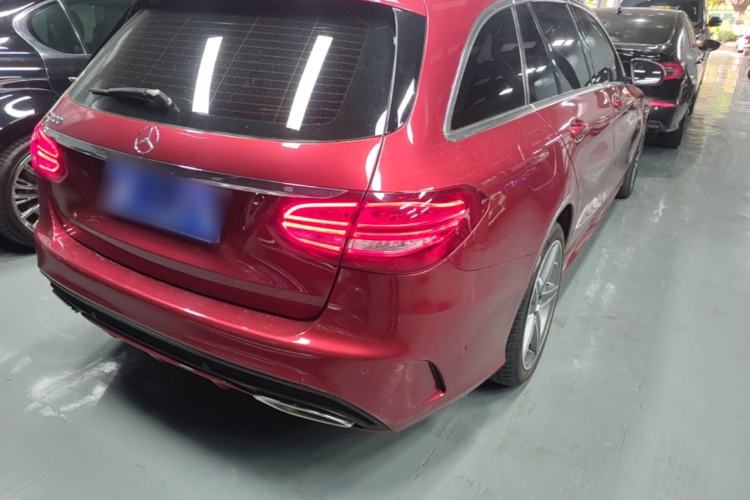 Used Mercedes-Benz C-Class 2018 C 200 Estate Rear Right 45 Deg