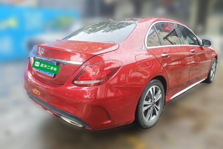 Used Mercedes-Benz C-Class 2018 C 200 L Sport Edition Rear Right 45 Deg
