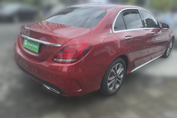 Used Mercedes-Benz C-Class 2018 C 180 L Fashion Edition Sport Version Rear Right 45 Deg