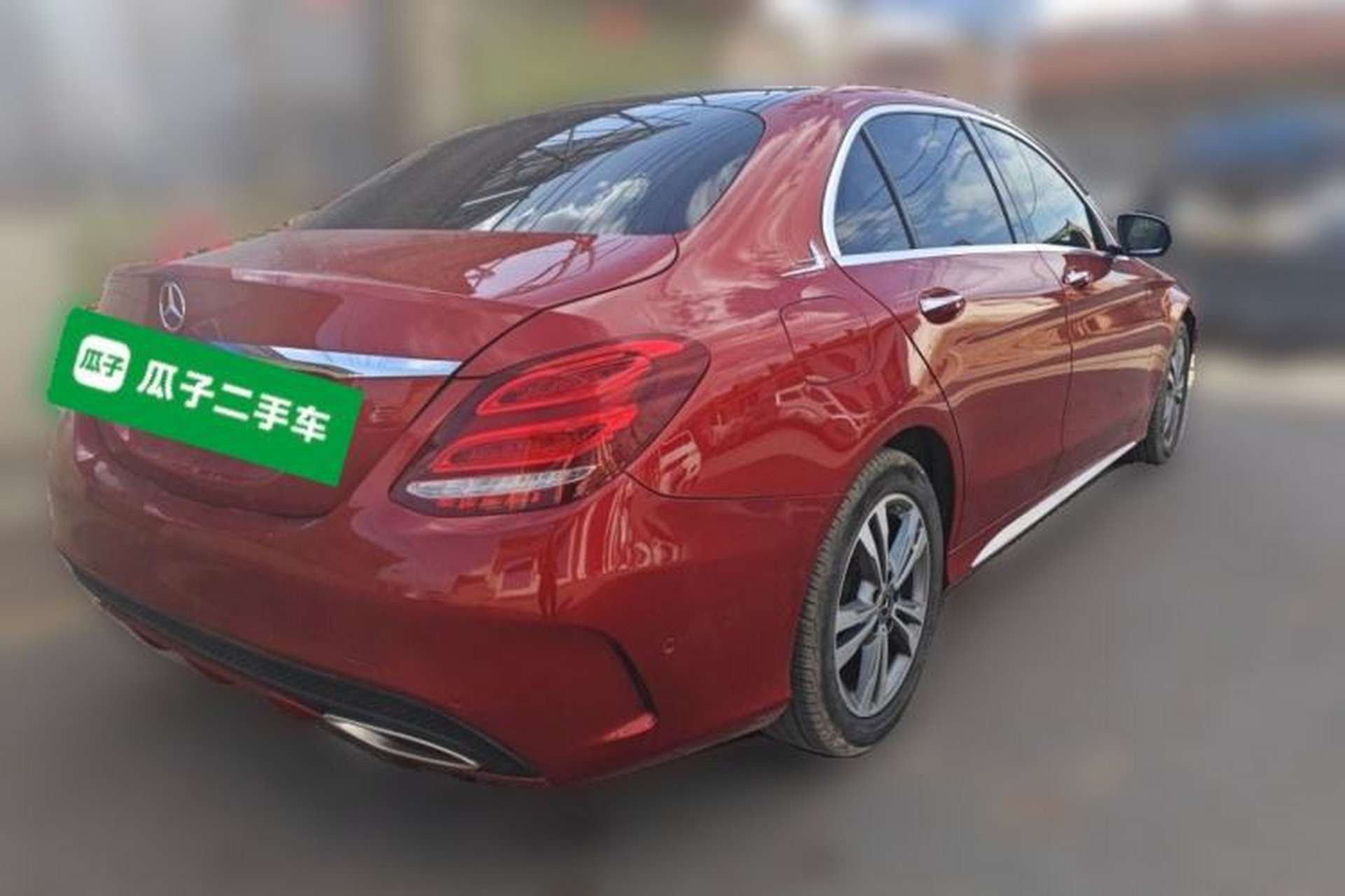 Used Mercedes-Benz C-Class 2018 C 200 L Sport Edition Rear Right 45 Deg