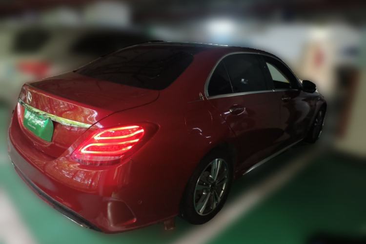 Used Mercedes-Benz C-Class 2018 C 200 L Sport Edition Rear Right 45 Deg