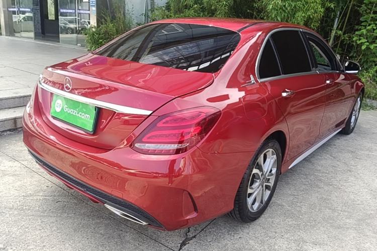Used Mercedes-Benz C-Class 2018 C 180 L Fashion Edition Sport Version Rear Right 45 Deg