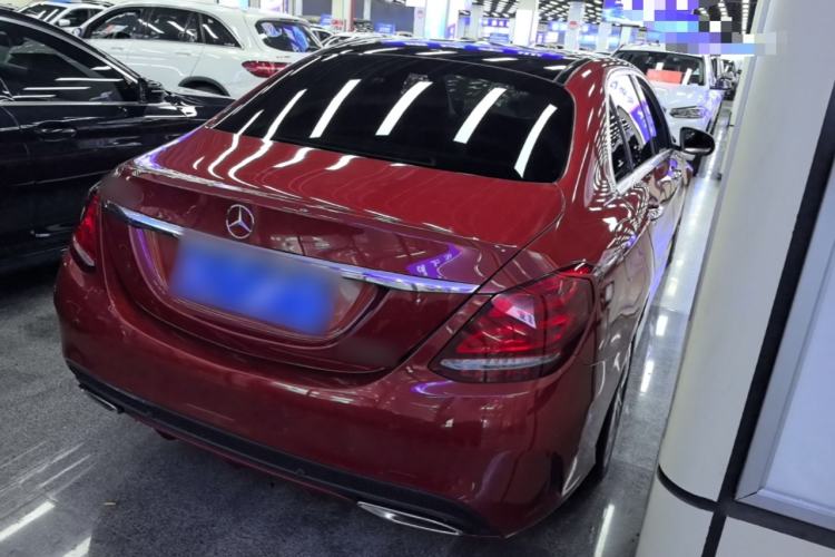 Used Mercedes-Benz C-Class 2018 C 200 L Sport Edition Rear Right 45 Deg