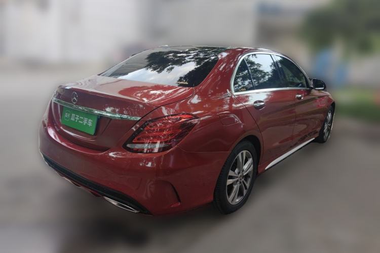 Used Mercedes-Benz C-Class 2018 C 200 L Sport Edition Rear Right 45 Deg