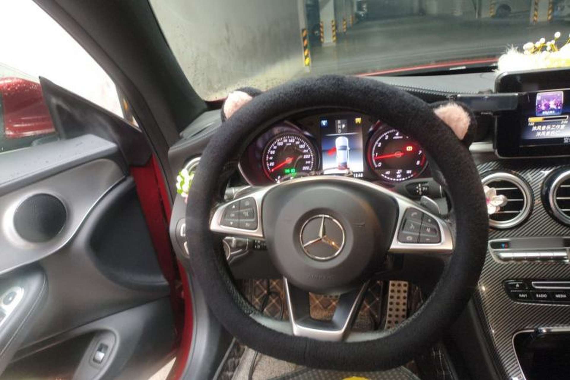 Used Mercedes-Benz C-Class 2018 C 200 Coupe Steering Wheel