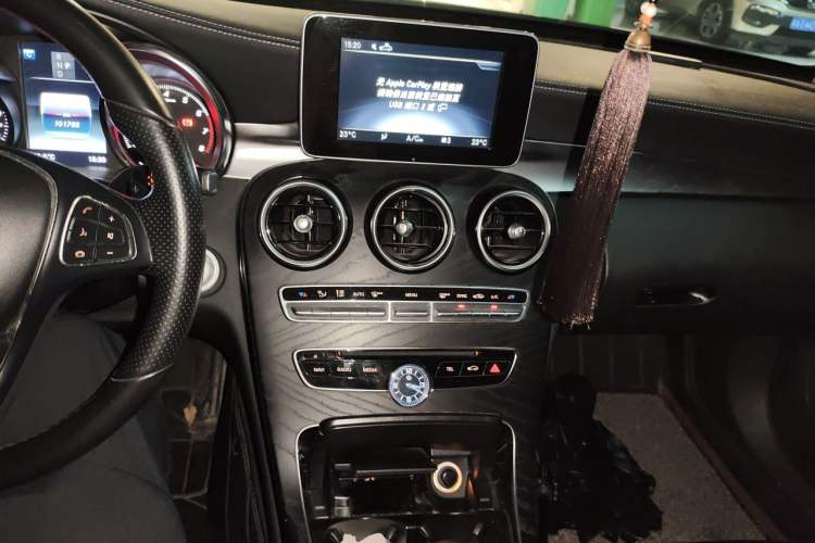 Used Mercedes-Benz C-Class 2018 C 200 L Sport Edition Audio And AC Panel