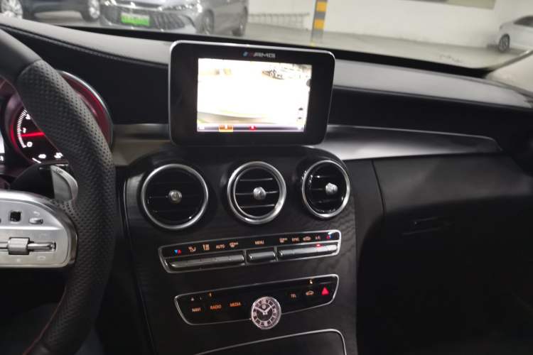 Used Mercedes-Benz C-Class 2018 C 200 L Sport Edition Audio And AC Panel