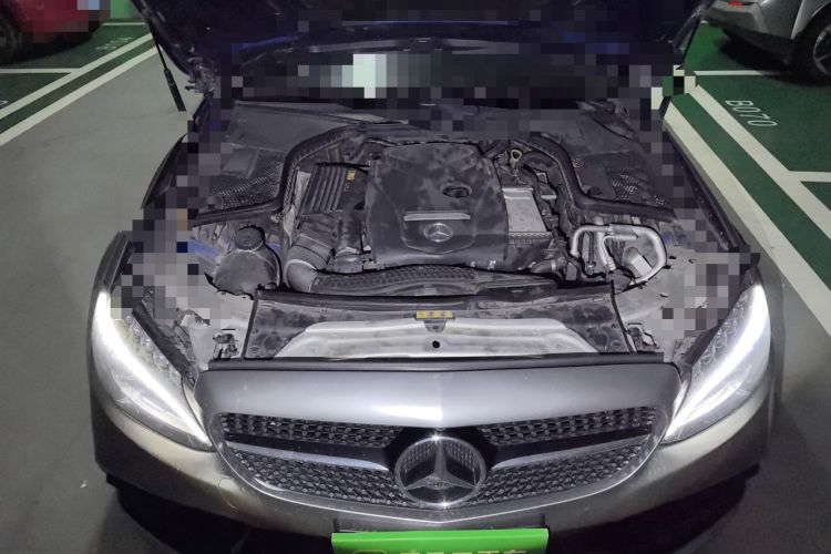 Used Mercedes-Benz C-Class 2018 C 200 Coupe Engine Bay