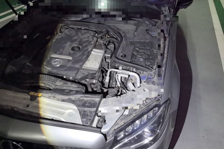 Used Mercedes-Benz C-Class 2018 C 200 Coupe Engine Bay Left