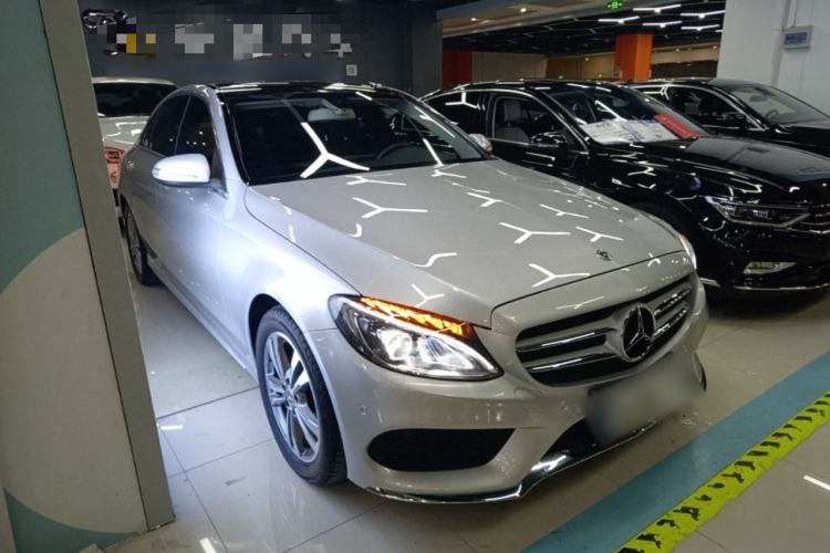 Used Mercedes-Benz C-Class 2018 C 200 L Sport Edition Front Right 45 Deg