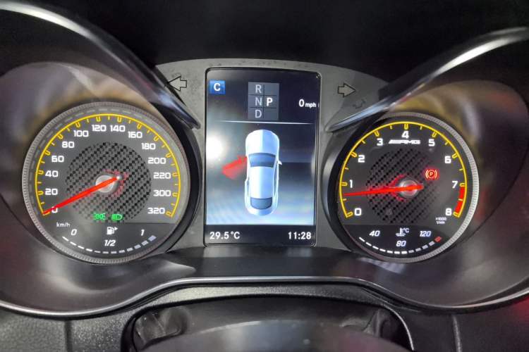 Used Mercedes-Benz C-Class 2018 C 200 Coupe Instrument Cluster
