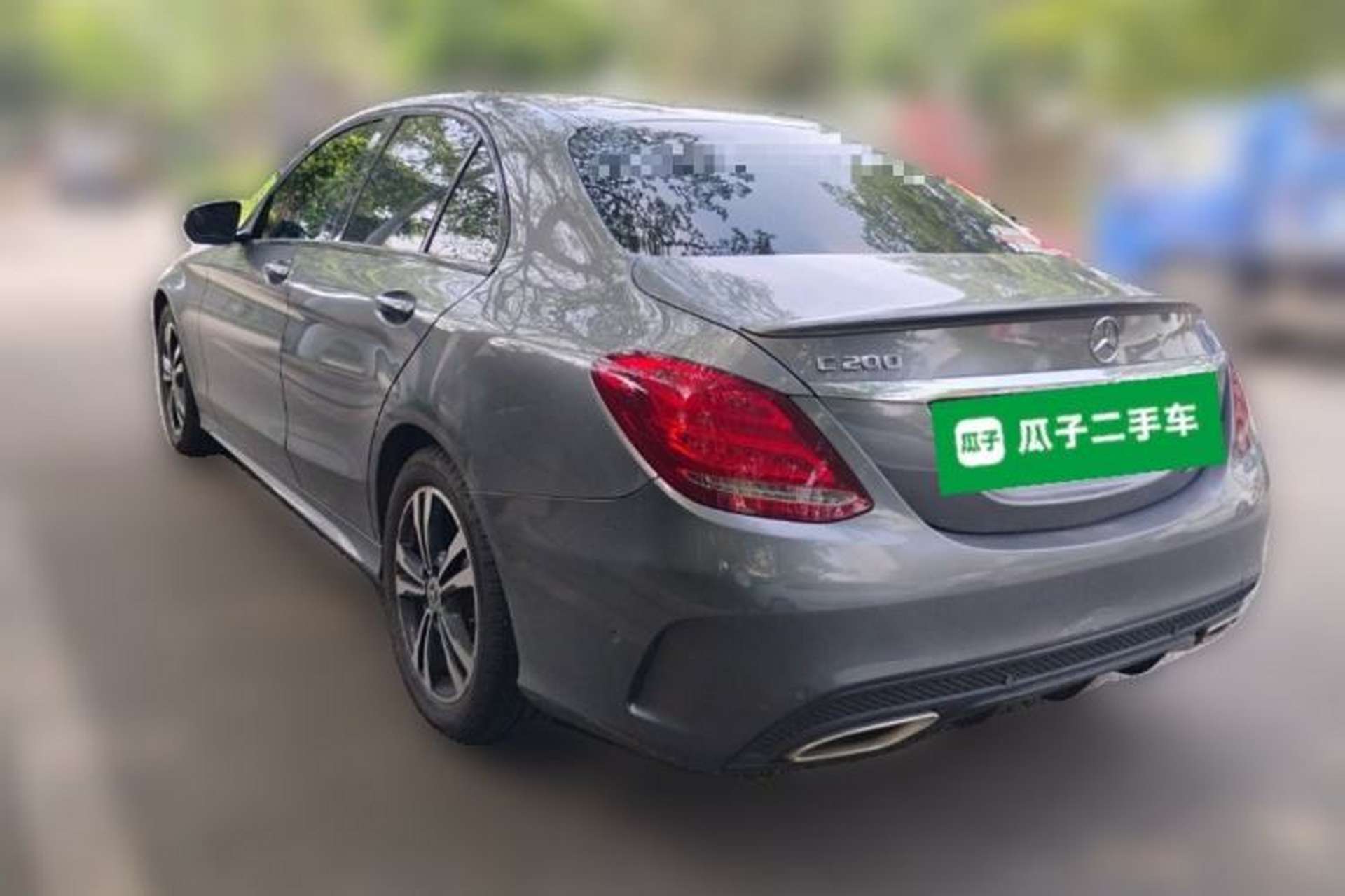 Used Mercedes-Benz C-Class 2018 C 200 Sport Edition Rear Left 45 Deg