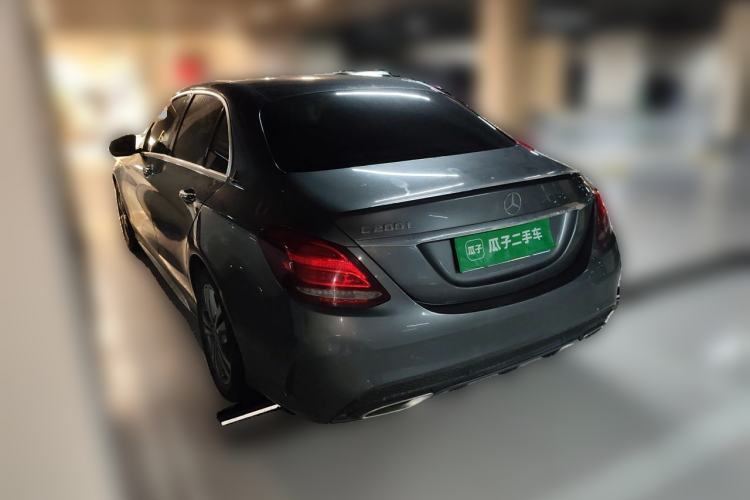 Used Mercedes-Benz C-Class 2018 C 200 L Sport Edition Rear Left 45 Deg
