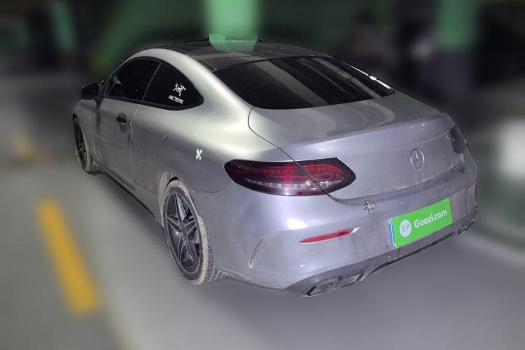 Used Mercedes-Benz C-Class 2018 C 200 Coupe Rear Left 45 Deg