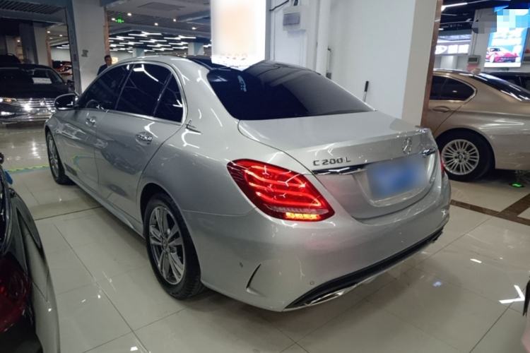 Used Mercedes-Benz C-Class 2018 C 200 L Sport Edition Rear Left 45 Deg