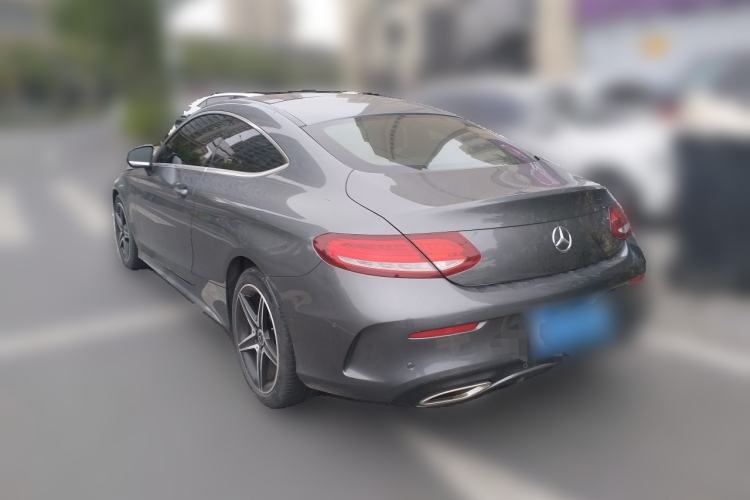 Used Mercedes-Benz C-Class 2018 C 200 Coupe Rear Left 45 Deg