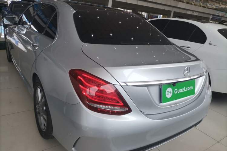 Used Mercedes-Benz C-Class 2018 C 200 L Sport Edition Rear Left 45 Deg