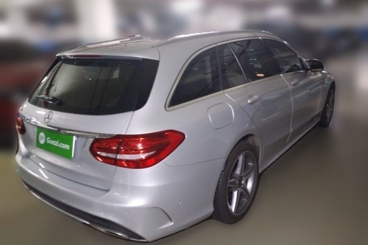Used Mercedes-Benz C-Class 2018 C 200 Estate Rear Right 45 Deg