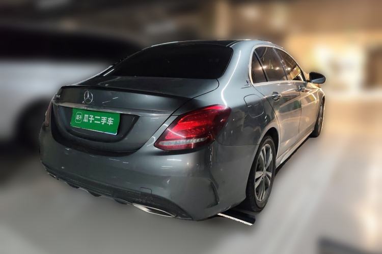 Used Mercedes-Benz C-Class 2018 C 200 L Sport Edition Rear Right 45 Deg