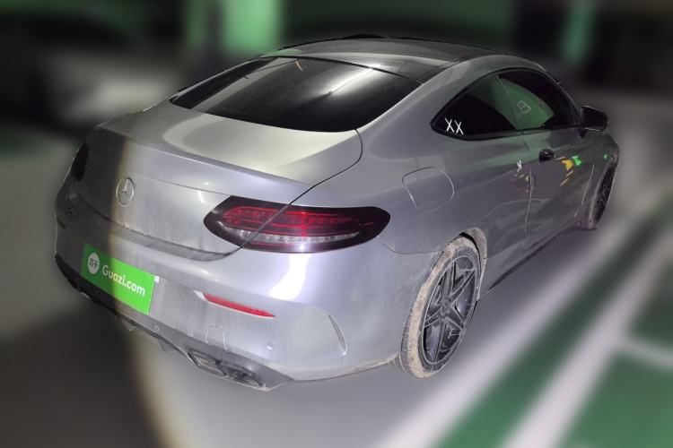 Used Mercedes-Benz C-Class 2018 C 200 Coupe Rear Right 45 Deg