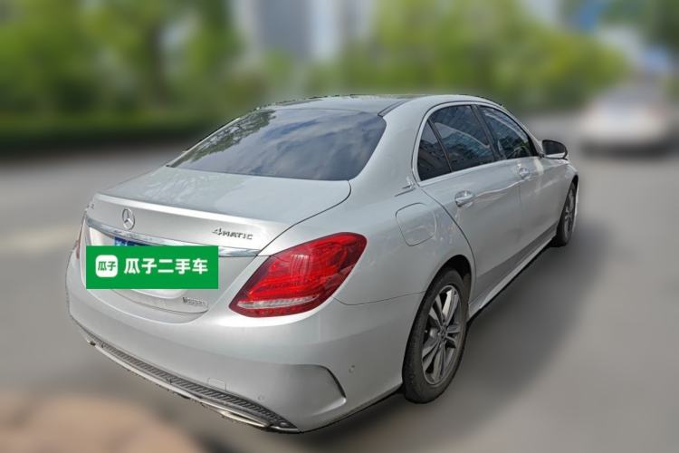 Used Mercedes-Benz C-Class 2018 C 200 L Sport Edition Rear Right 45 Deg