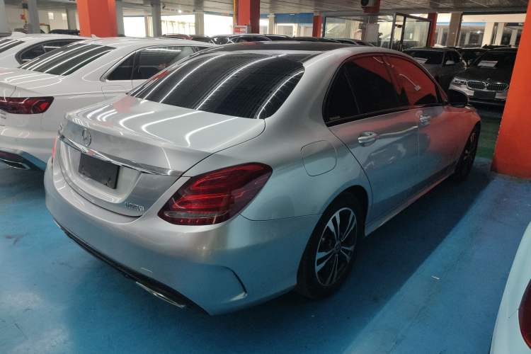Used Mercedes-Benz C-Class 2018 C 200 Sport Edition Rear Right 45 Deg