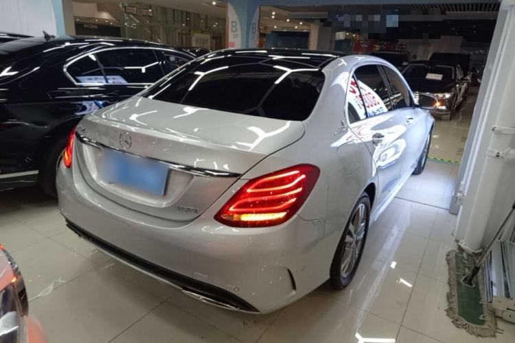 Used Mercedes-Benz C-Class 2018 C 200 L Sport Edition Rear Right 45 Deg