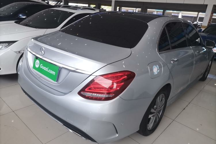 Used Mercedes-Benz C-Class 2018 C 200 L Sport Edition Rear Right 45 Deg
