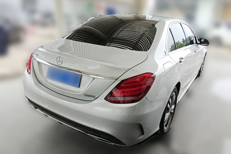 Used Mercedes-Benz C-Class 2018 C 200 L Sport Edition Rear Right 45 Deg