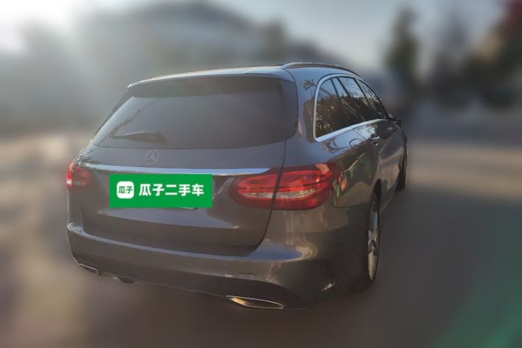 Used Mercedes-Benz C-Class 2018 C 200 Estate Rear Right 45 Deg