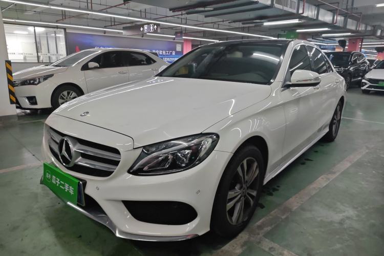 Used Mercedes-Benz C-Class 2018 C 200 L Sport Edition Guazi used car, China used car export, Used car for sale, Used Mercedes-Benz cars, Cheapest cars for sale