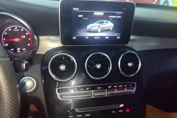 Used Mercedes-Benz C-Class 2018 C 200 Sport Edition Audio And AC Panel